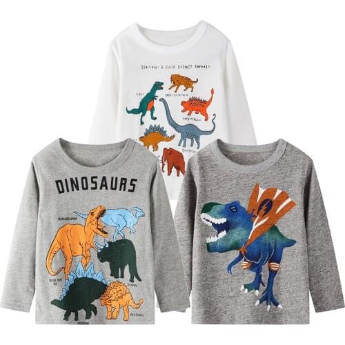 Hoodies for teen boys Toddler Kids Baby Boy Long Sleeve Animal Dinosaur Shirt Tops Tee Clothes 3PC Set кофты для девушек толстов
