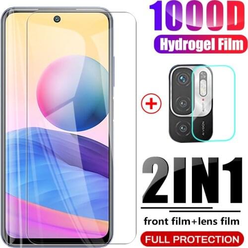 Tempered glasses for xiaomi redmi note 10 note10 6.5" 5g hd anti-scratch glass screen protector camera film readmi note 10 glass