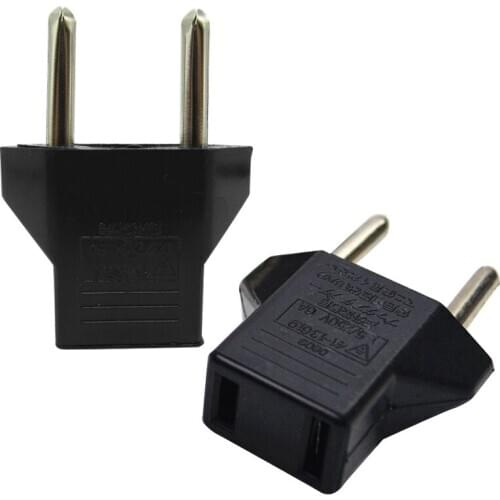 1PC Power Socket Plug Adapter Compact European USA EU Travel Portable Standard Power Converter Outlet Home Appliance