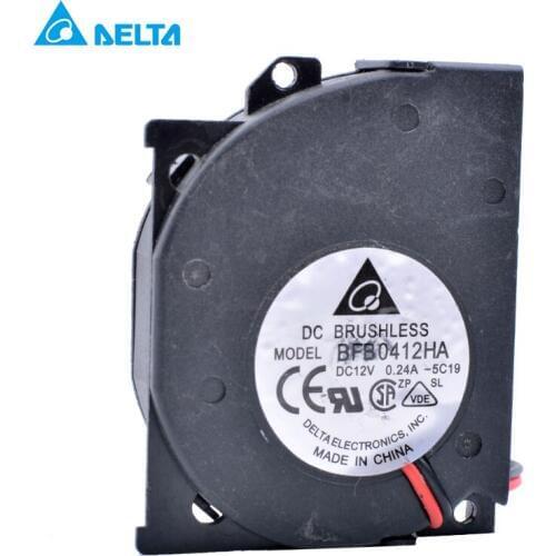 BFB0412HA 4510 40x50x10mm DC 12V 0.24A Double ball bearing side blower fan