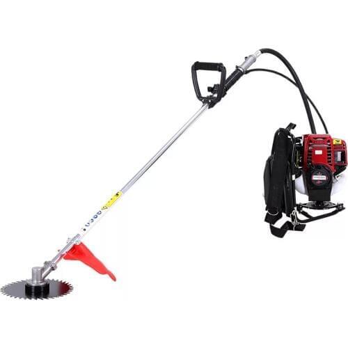 An Jieshun gasoline backpack four-stroke lawn mower brush cutter weeder lawn mower cutting rice machine orchard weeding