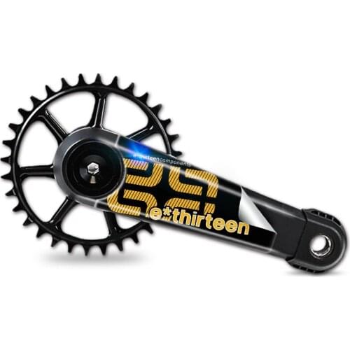 Mountain Bike e13 LG1R Crank Sticker AM DH MTB crank decal e.thirteen bike stickers