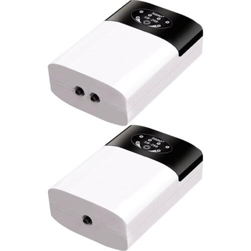 Outdoor Fishing Oxygen Pump, Water Absorber Portable Durable LED Lighting Small Low Noise