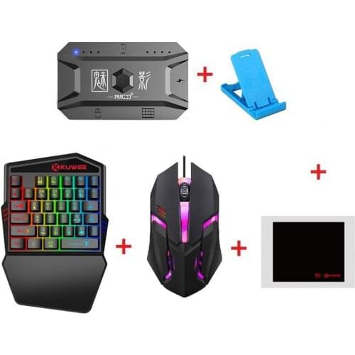 For PUBG Mobile Gamepad Controller Plug And Play Gaming Keyboard Mouse For Android Phone to PC Converter Adapter for iPhone