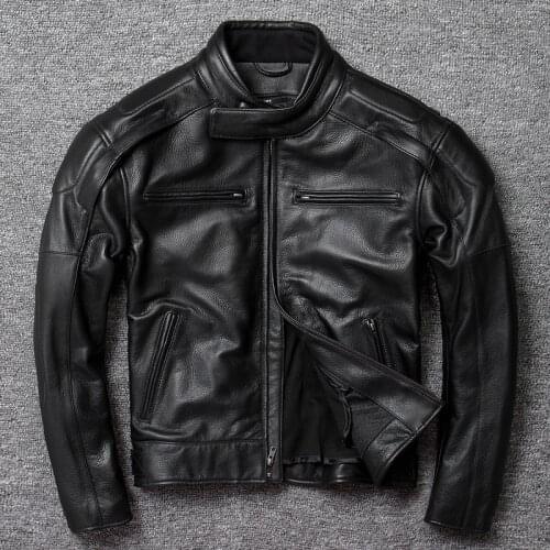 2020 New Mens Genuine Leather Jacket Men leather jacket with Removable Avirex Fly Air Force Flight sheepskin coat winter
