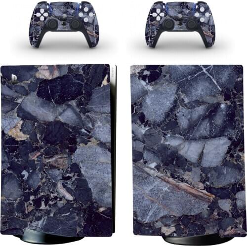 Rock Style PS5 Digital Edition Skin Sticker for Playstation 5 Console & 2 Controllers Decal Vinyl Protective Skins Style 2