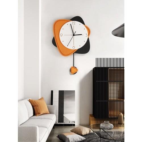 GY Wall Clock Modern Simple and Light Luxury Creative Clocks Fashion Decorative Mute Art Clock Wall Hanging