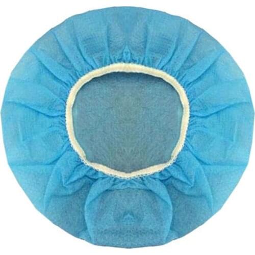 100 Pcs/set Disposable Headphone Cover Non Woven Hygienic Dustproof Sweatproof Stretchable Ear Pad Headset Accessories