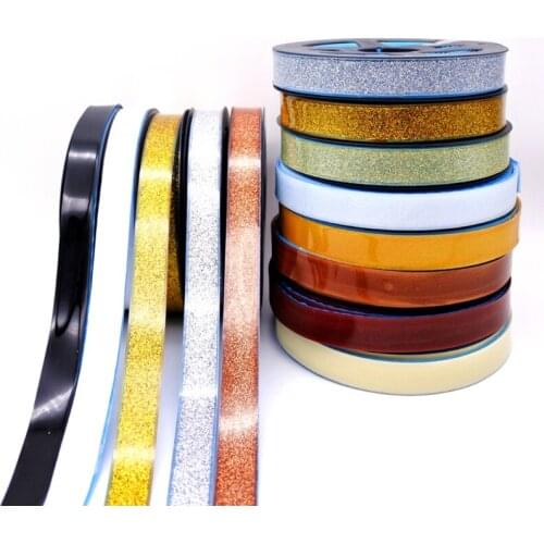 Self Adhesive Moldproof Tape Glitter PU Caulk Strip Sticker for Bathtub Toilet Kitchen Window Slit Gas Stove Corner Seal
