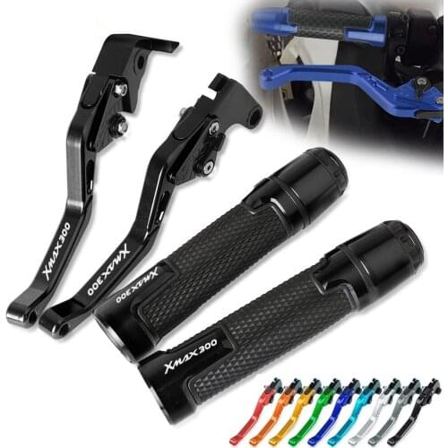 Brake Handle Clutch Levers Motorcycle Thruster Grip Handle Bar Cap End Plugs For YAMAHA XMAX300 all years 2017 2018 2019 2020