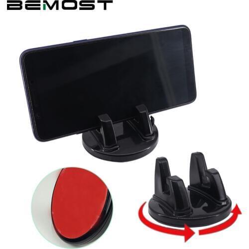BEMOST Universal Ornaments Auto Car Bracket Sticking Mount Holder For Mobile Phone GPS For Mazda Renault Kia Jaguar Honda Fiat