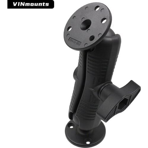 Double Socket Arm 2.25"" Ball D Size AMPS Adapter Plates And Vehicle Specific Mounts