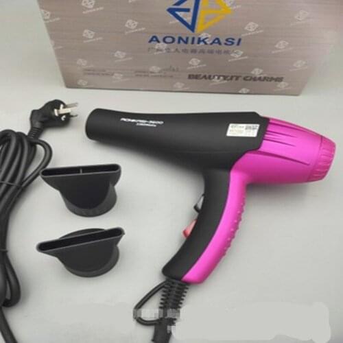 Professional 2300W high power hair dryer energy saving low noise hair dryer household barber shop hairdressing tools