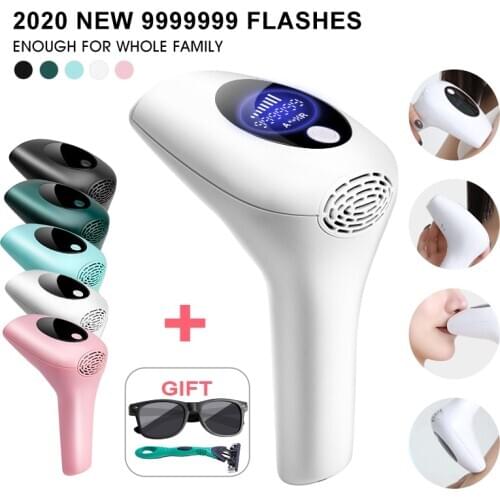 999999 Flashes New Laser Epilator Permanent IPL Photoepilator Hair Removal Painless Electric Epilator Laser Hair Removal Machine