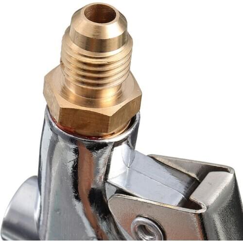 Car Air Conditioner Flush Tool A/C Line Canister Nozzle Metal Replacement Kit