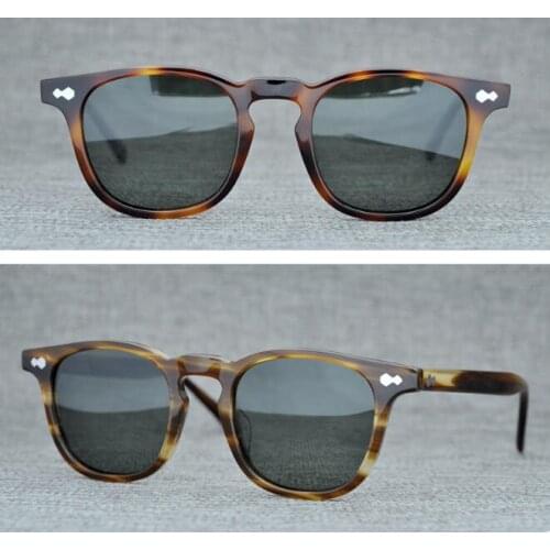 LKK Womens fitted with sunglasses to protect against ultraviolet light Square hand-riveted sunglasses Mens sunglasses