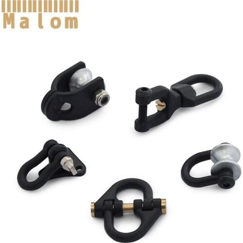 RC Car Metal Trailer Shackle Rescue Tow Hook for 1/10 RC Crawler Axial SCX10 90046 RC4WD D90 TF2 Traxxas TRX4 Tamiya CC01
