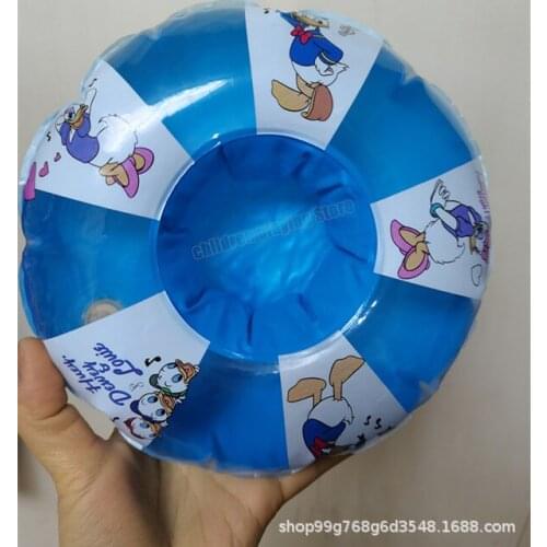 Disney Mickey Mouse Inflatable Cup Children Drinking Toy Party Decoration Drink Bar Coaster Swimming Pool Cup Holder Ornaments