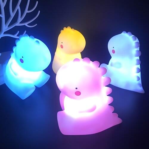 Cute Dinosaur 3D LED Night Light Home Decoration Light Animal Night Light Kindergarten Bedroom ChildrenS Room Decoration Light