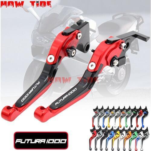 Motorcycle Folding Extendable CNC Moto Adjustable Clutch Brake Levers For Aprilia RST 1000 FUTURA 2001-2004