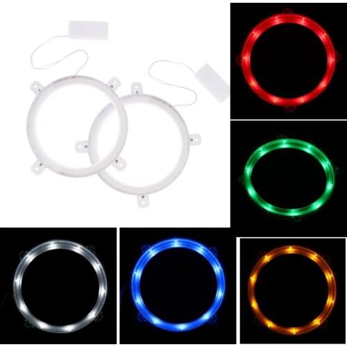 Set Of 2 Cornhole LED Lights Corn Hole Toss Fun Board Night Lights