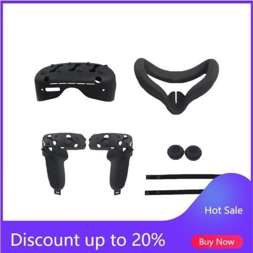 NEW Face Eye Mask Front Cover Handle Protective Cover Case Set for oculus quest 2 VR Accessories
