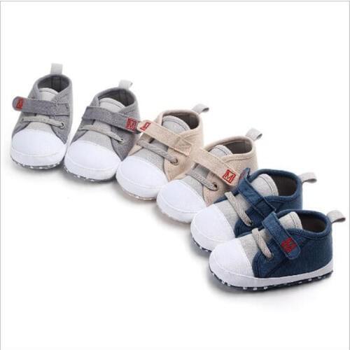 Fashion Baby Shoes Toddler Soft First Walkers Infants Antislip Boys Girls Casual Shoes