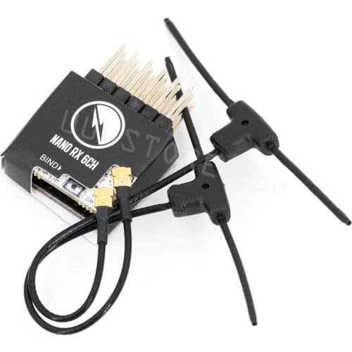 Original TEAM BLACKSHEEP TBS CROSSFIRE 6CH PWM NANO RX 2.4Ghz Receiver for wings helis boats cars