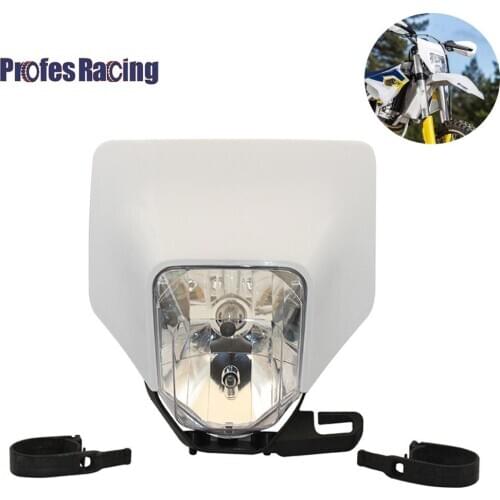 Motorcycle Headlight Head Lamp Head Light Lamp Fairing For HusqvarnaEXC EXCF XC XCF XCW SX TC TE FE 250 300 350-530Dirt Bike