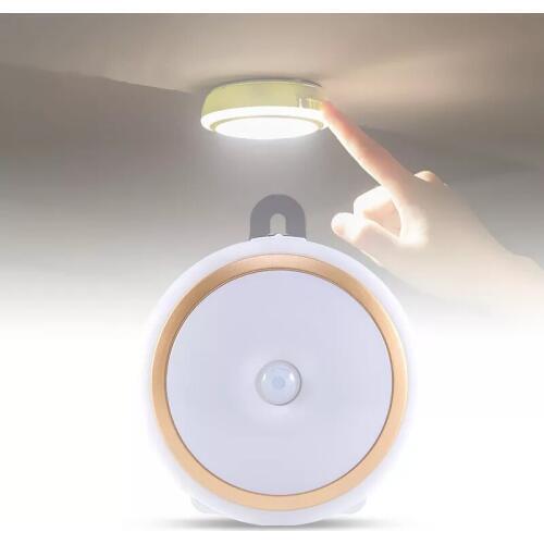 Simple Led Body Sensor Light Charging Bedroom Night Light Atmosphere Bathroom Night Building Road Light Cabinet Light Wall Light