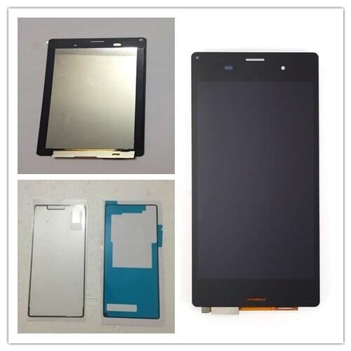 For SONY Xperia Z3 Screen 1920x1080 5.2'' LCD for Sony Z3 Display Touch Screen D6603 D6633 D6653 D6683 +glue+B