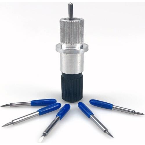 60 Degrees Replacement Plotter Knife Cutter Blades Cutting for Roland + 1pc Blade Holder