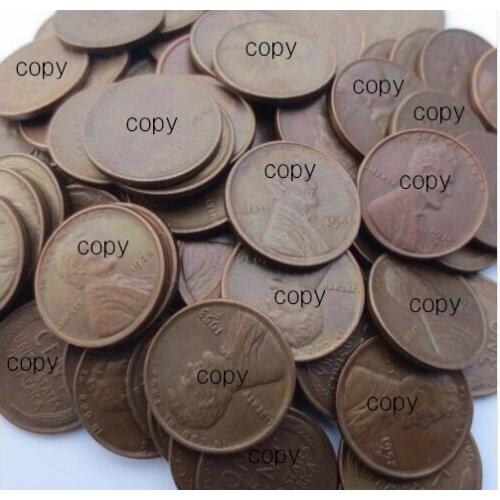 US One Cent A set of (1909-1969) 150pcs Copy Coins