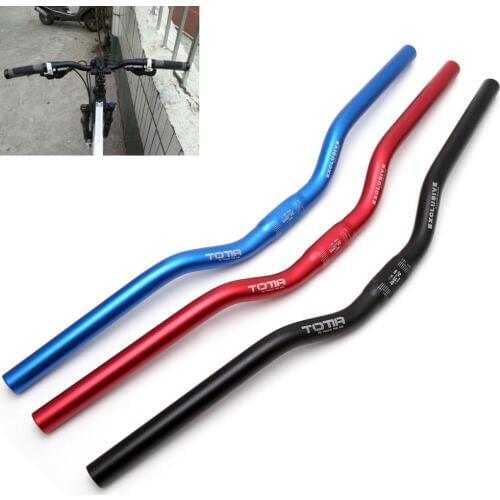 25.4mm 62cm Riser Bar For Mountain Road Bike Bicycle Aluminum Alloy Handlebar