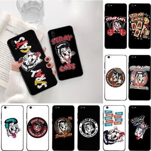 Stray Cats Rockabilly Slim Phone Case For Vivo Y91c Y17 Y51 Y67 Y55 Y93 Y81S Y19 V17 vivos5