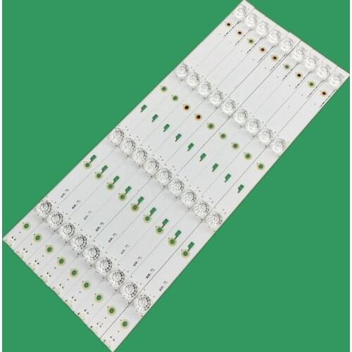 LED Backlight strip 5 lamp For Hitachi 49D1600 8*5 49E301 49U3600C 49L510U18 49HR332M05A0 V3 V4 4C-LB490T-HR4 YH1 YH7 YHJ