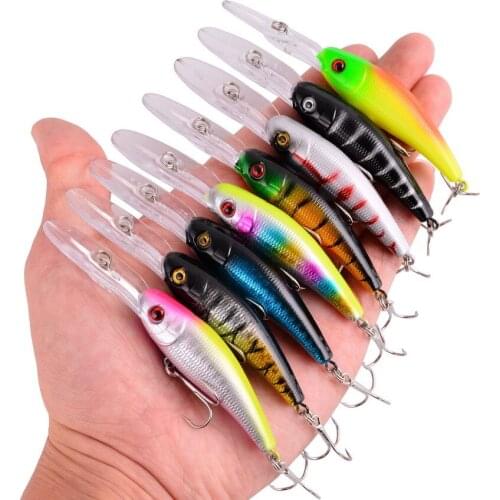 1PCS 10cm 9.4g Crankbait Fishing Lure Artificial Crank Hard Bait Plastic Lifelike Swimbait Fishing Wobbler Japan Fish Lures