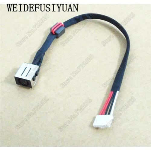 50-100PCS DC Power Jack Harness Cable Charging Port Socket Connector For Dell Inspiron 15 5556 5540 5542 5543 5545 5547 5548