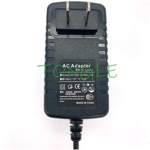 DC 12V 2.5A adapter for pandora game box Arcade Cabinet Joystick Machine Coin-operated