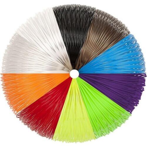 DuoWeiSi 3D Printer Parts 10 meters PLA Filament 10m 1.75mm for 3D Printing PLA Filament free sample