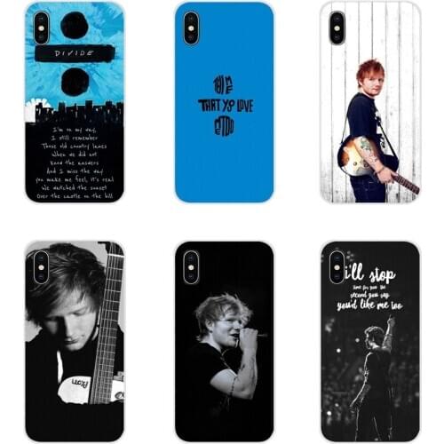 For Samsung A10 A30 A40 A50 A60 A70 M30 Galaxy Note 2 3 4 5 8 9 10 PLUS Pop Singer Star Ed Sheeran Accessories Phone Shell Cases