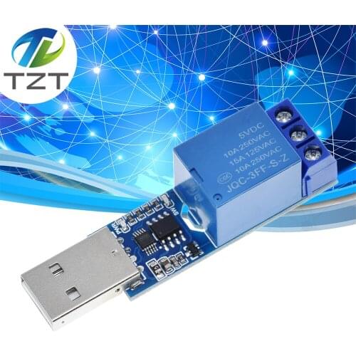 LCUS-1 type USB Relay Module Electronic Converter PCB USB Intelligent Control Switch for arduino