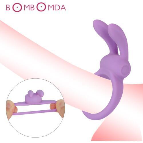 Silicone Cock Rings Dick Penis Rings Sex Toys for Men Delay Ejaculation Male Chastity Device Cockring No Vibrator Adult Products