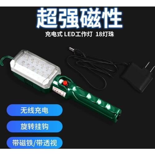 Rechargeable Battery Usb Led Work Lights Lamp Flashlight for Car Repair Cob for Campers Motorhome Van Boat