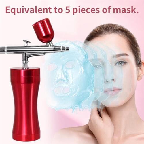 Mini Air Compressor Kit Air-Brush Paint Spray Gun Airbrush For Nail Art Tattoo Craft Cake Fog Mist Sprayer