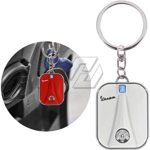 Motorcycle Keychain Key Ring Case for Piaggio Vespa Scooter Accessories Sprint Primavera 50 150 150S 946 etc