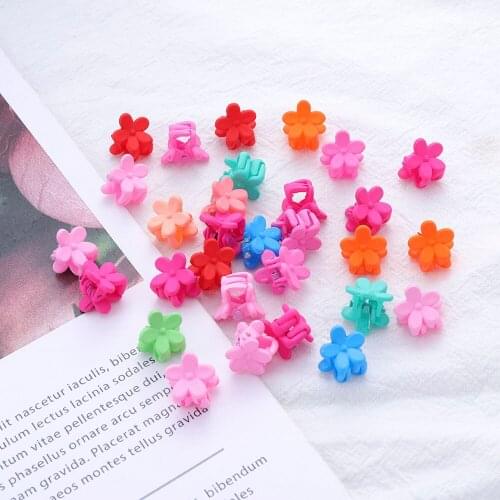 Colorful Set 30 Pcs Children Hairpin Mini Cute Women Flower Crown Children Hairpins Hair Clips Kid Hair Accessories 2021 New