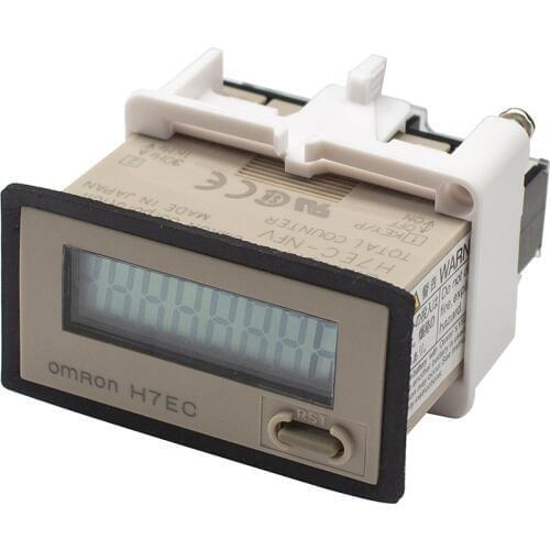 AC110V -240V 8 Digits Screw Terminal Resettable Digital Tachometer Dispaly Time Counter H7EC-NFV 0 to 99999999 Hours