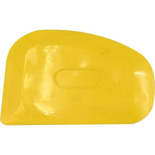 Car Putty Rubber Scraper Oval Advertising Film Spreader Squeegee Smoothing Painting Tool