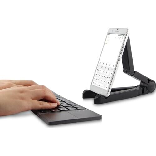 HUWEI Mini Foldable Bluetooth Keyboard with Touchpad For Samsung Galaxy A50 A30 A20 A10 A70 A40 A80 A60 A90 Phone keyboard case